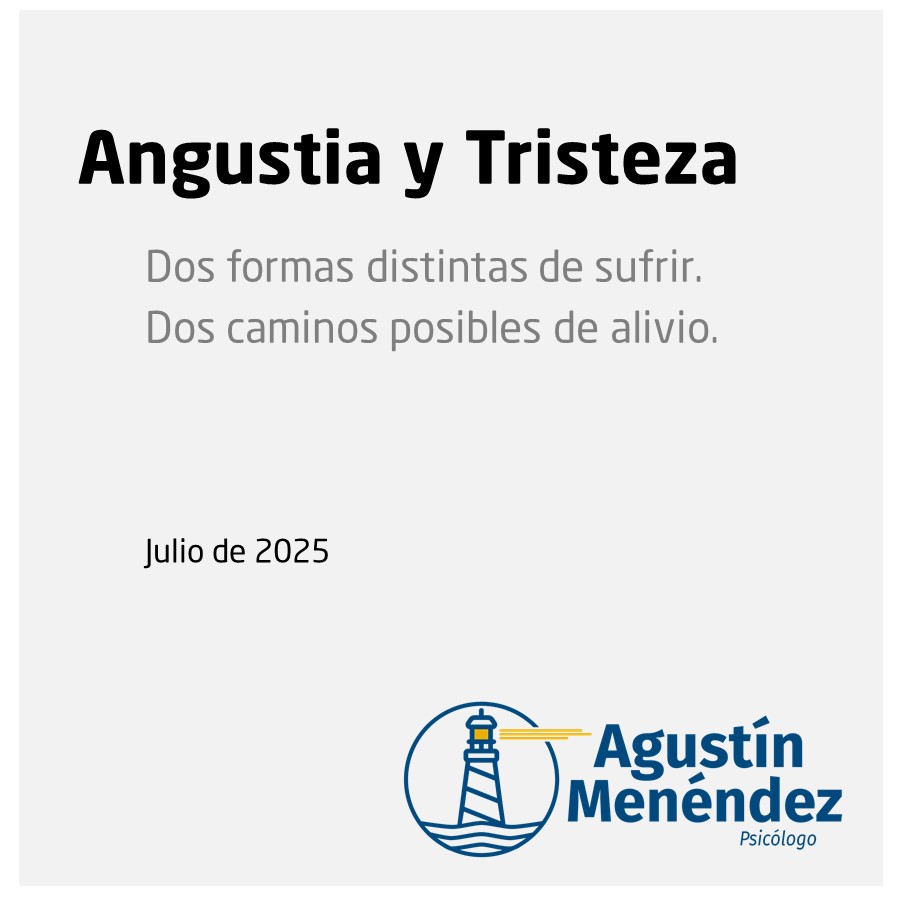 Angustia y Tristeza