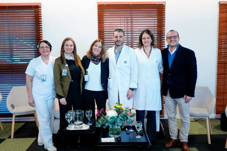 Equipo participante de los encuentros sobre Humanización y Cultura del Cuidado en el Hospital Británico